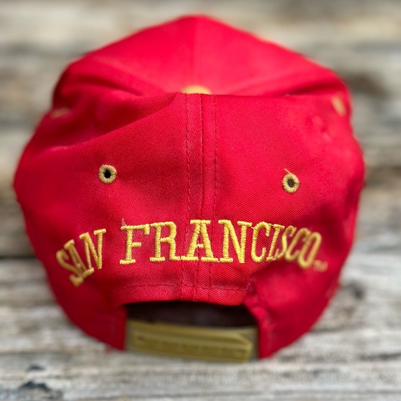 Vintage Team NFL San Francisco 49ers SnapBack Embroidered Hat - Picture 6 of 6